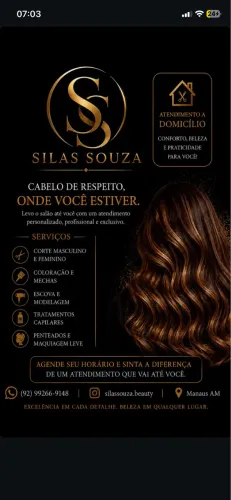 Cabeleireiro a domicílio 