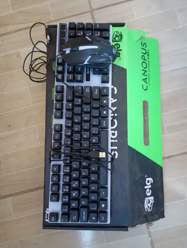 Teclado+mouse gamer