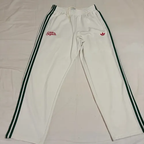 calça esportiva adidas originals branca g