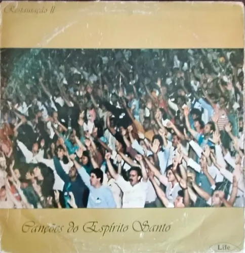 Lp Disco de Vinil Gospel Evangélico Grupo Life - Restauração 2 - com encarte