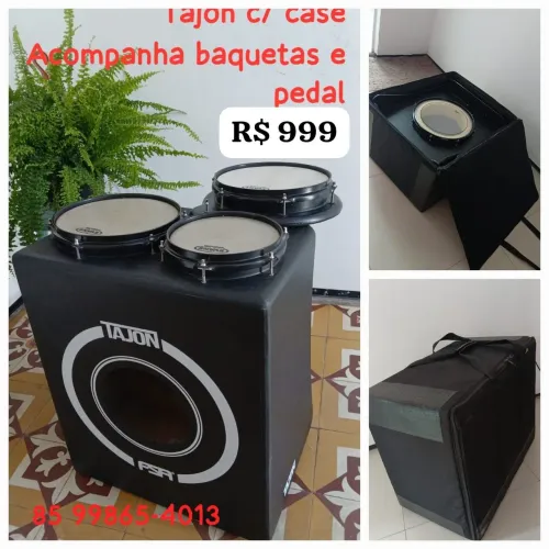 Cajon Bateria Compacta
