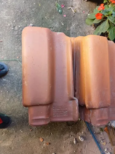 Telha Romana não Resinada nova,960 telhas