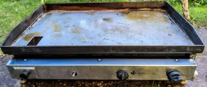 CHAPA PARA LANCHES VENÂNCIO (INOX) - 3 QUEIMADORES