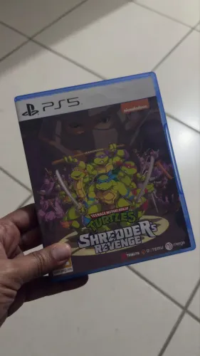 Teenage Mutant Ninja Turtles: Shredder?s Revenge para PS5, mídia física original.