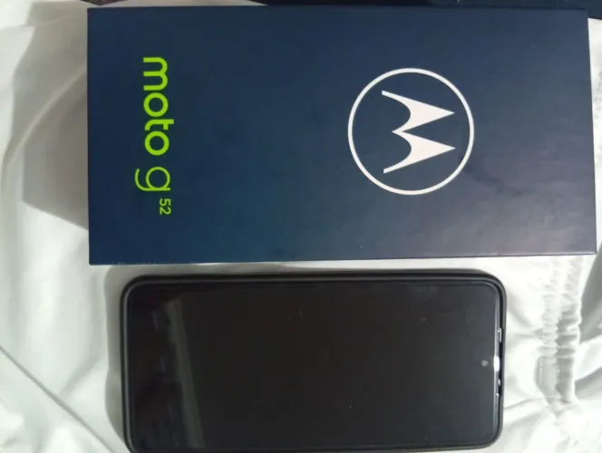 Moto G52 128 gigas com NFC