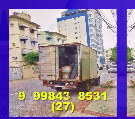 Frete - Jardim da Penha, Praia do Canto e Santa Lúcia disponíveis para mudanças!