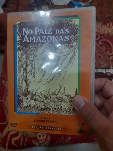 Dvd No paiz das Amaazonas Silvino Santos lacrado