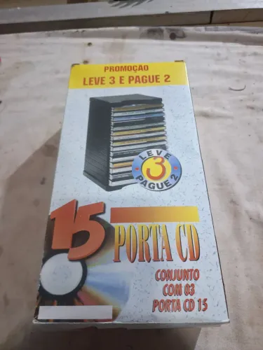 3 porta cds 15 