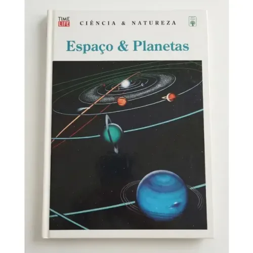 Livro Espaço & Planetas 1995 1ª Ed Capa Dura Abril Time Life