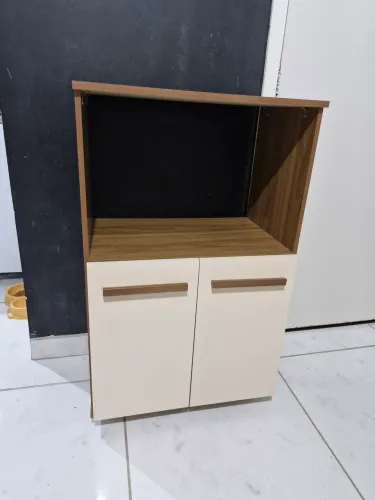 Balcão Multiuso com Entrada para Forno e Microondas Novo 