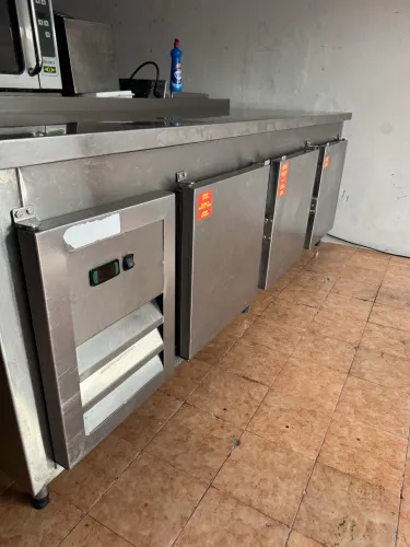 Balcão congelador 3 portas