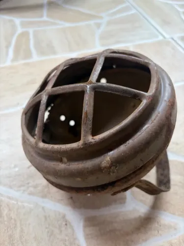 Carcaça farol antigo para projeto café racer ou decoração