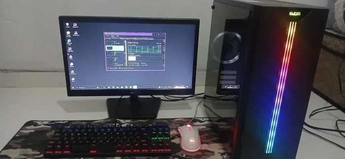 PC gamer completo Ryzen 16 GB/ SSD/DDR4