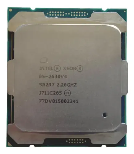 Xeon E5-2630 V4 10 núcleos e 3.1GHz de frequência