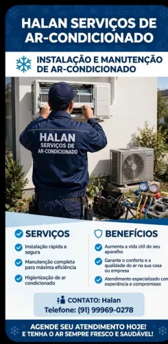 Limpeza e manutenção de central de ar