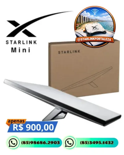 Antena Mini Starlink nova na caixa