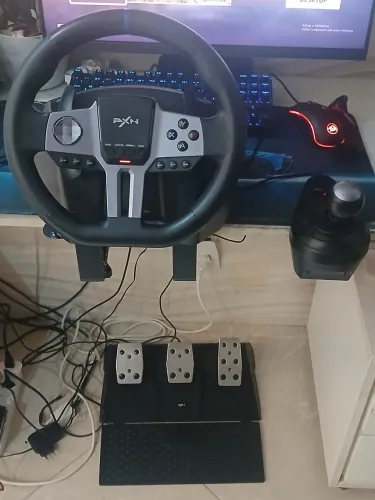 Volante profissional com marcha PXN V9 GEN 2