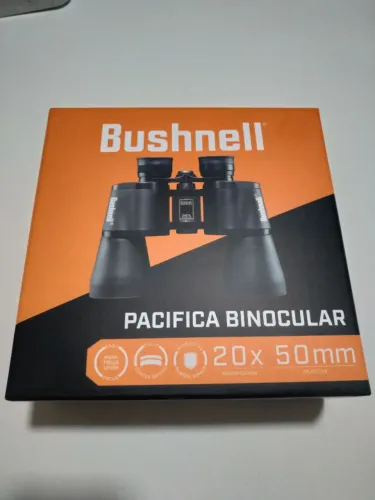 Binóculo Bushnell 20x50, novo, lacrado.