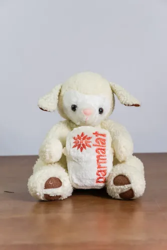Ovelha de Pelúcia da famosa campanha promocional "Os Mamiferos" da Parmalat