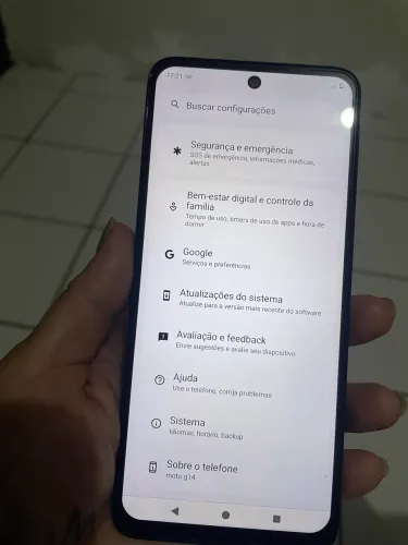 Moto G14 seminovo 128 Gb