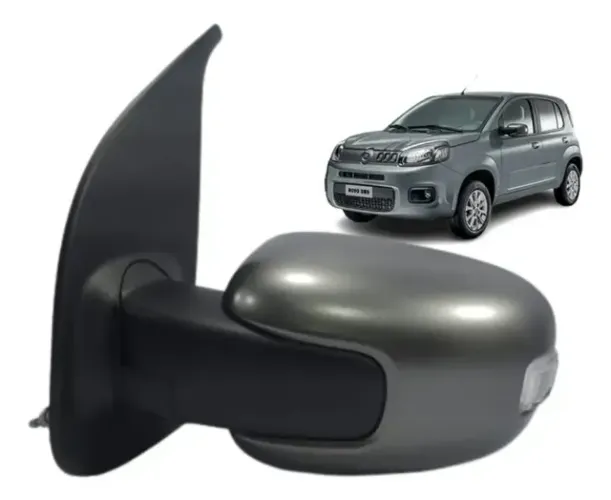 Retrovisor Uno Drive 2015 16 17 18 19 2020 Manual C/pisca Le