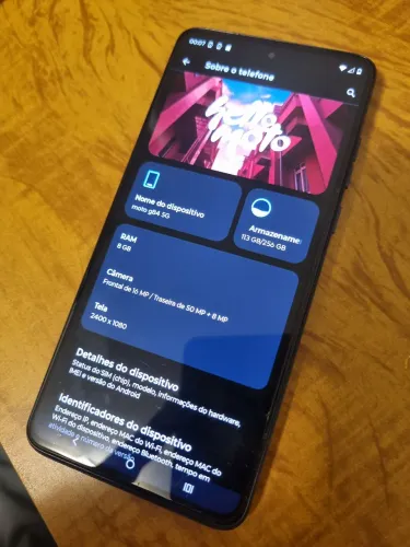 Motorola G84 256Gb preto