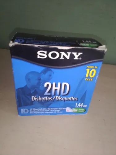 Caixa Disquete Sony