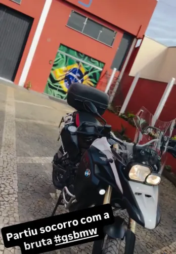 BMW gs F800 Adventure impecável com 30 mil km
