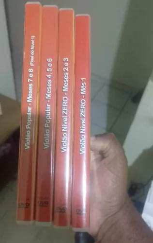 Curso em dvd mais que música violão 