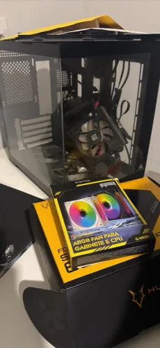 Gabinete COM FONTE, fans,controladora, 