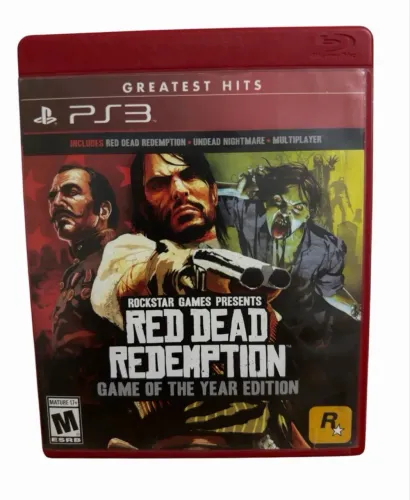 Red Dead Redemption GOTY Edition Greatest Hits PS3 CIB Completo