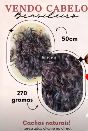 Cabelo cacheado brasileiro