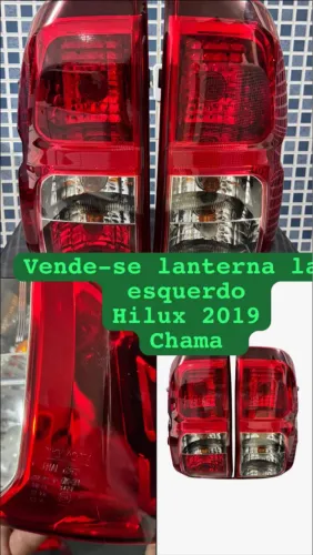 Vende-se lanterna lado esquerdo esquerdo Hilux 2020 srv