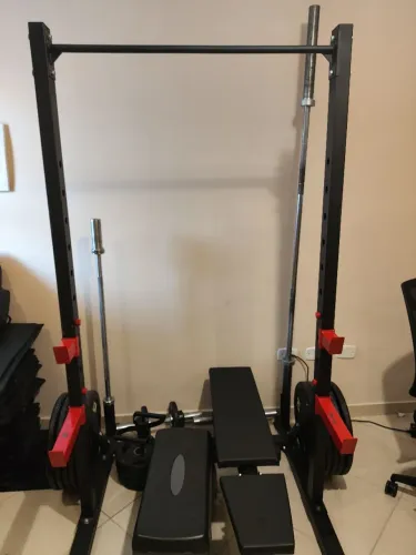 Cavalete agachamento suporte