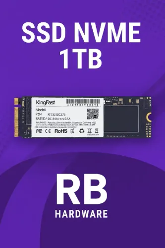 SSD NVMe 1TB KingFast PCIE 3.0 (NOVO)