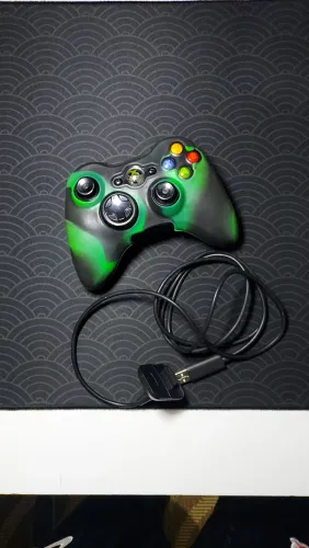Controle Xbox 360 original com cabo
