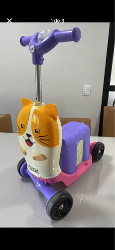Patinete infantil gatinho