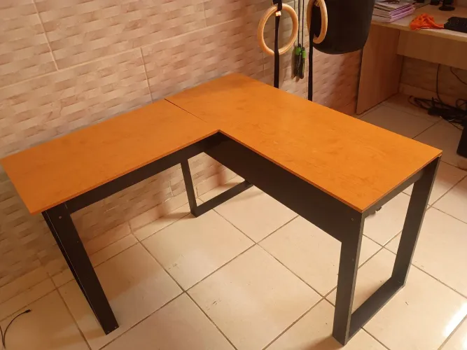 Mesa em L Grande para Escritório