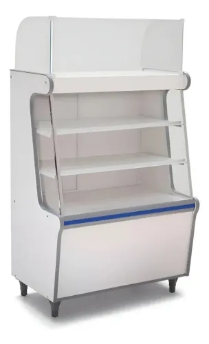 Balcão Caixa Seco completo com gaveta e chave Cor branco Promoção