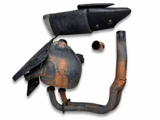 Escapamento Original Completo Yamaha MT-03 2025 - Usado