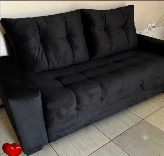 Sofá em tecido suede,pagamento no ato da entrega,contato *