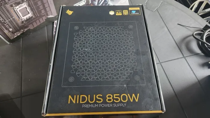 Fonte 850w Full Modular Pichau Nidus Atx 80 Plus Cor Preto