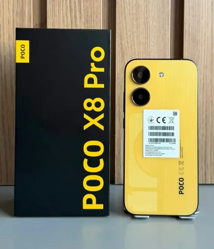 Poco X8 Pro 5G 8/256GB Yellow - Novo Lacrado - Pronta Entrega