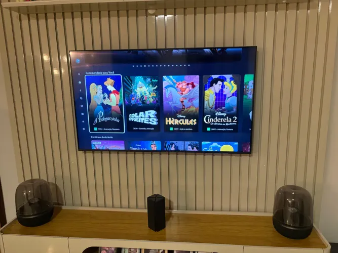 Samsung Vision AI TV 55" QLED Ultra 4K QEF1 2025, Pontos Quânticos