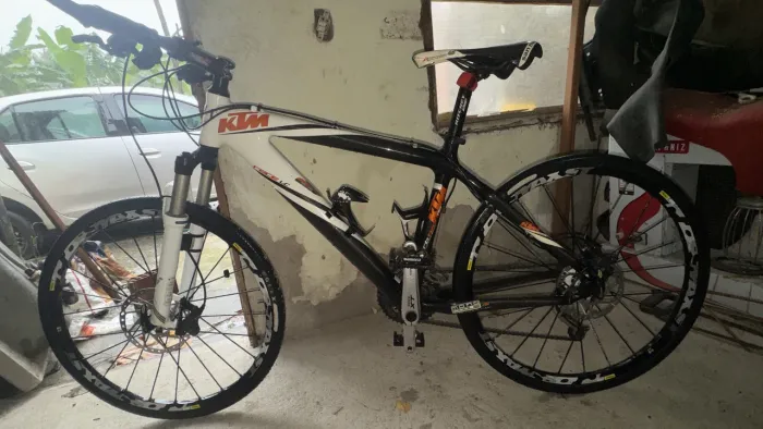 Bicicleta de fibra de carbono