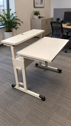 MESA ESCRITORIO COMPUTADOR REGULAVEL AJUSTAVEL   NR17 TEMOS 5 DISPONIVEL 