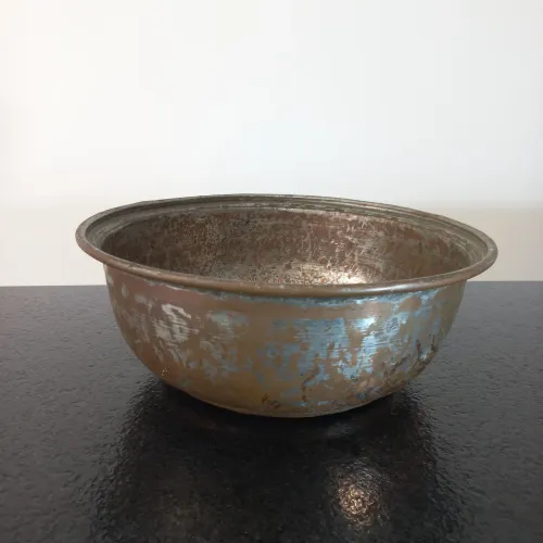 Recipiente em cobre altamente decorativo 