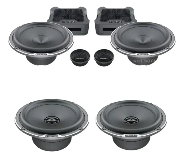 Kit Hertz 2 Vias Mpk 165p.3 + Coaxial Mpx 165.3 Qualidade