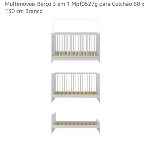 Berço 3 em 1