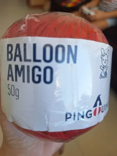 Vendo kit de 29 bolas de crochê Balloon amigo